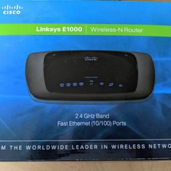 CISCO Linksys E1000 Wireless-N Router