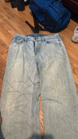 Old Navy ‘90s Baggy Jeans, Light Wash, Men’s 34x30