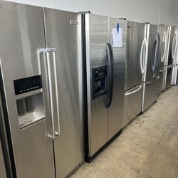 OPEN SUNDAY - Used Refrigerators - 120 Day Warranty 