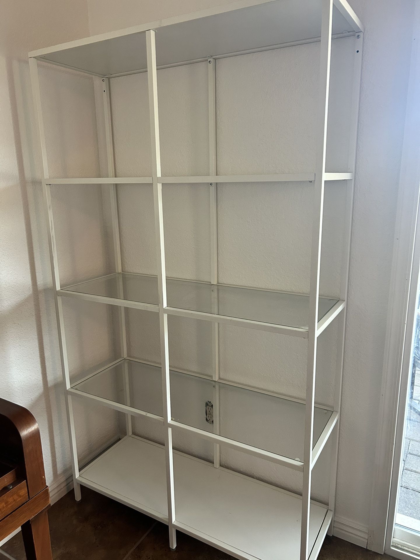 White Bookshelf