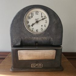 Antique Timeclock Industrial