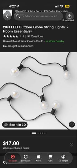 Outdoor Patio Lights