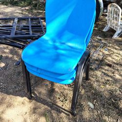 3 Lifetime Kids Stacking Chairs
