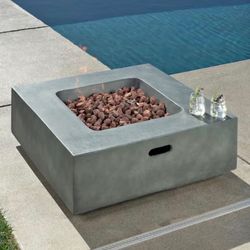 Brand  new  fire pit