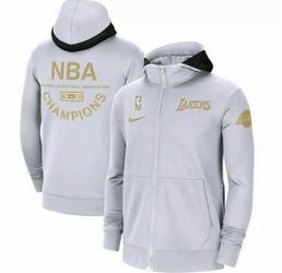 Nike Los Angeles Lakers Nike White Champions “Trophy Ring Banner” Hoodie Men’s S, L, XL Or XXL new