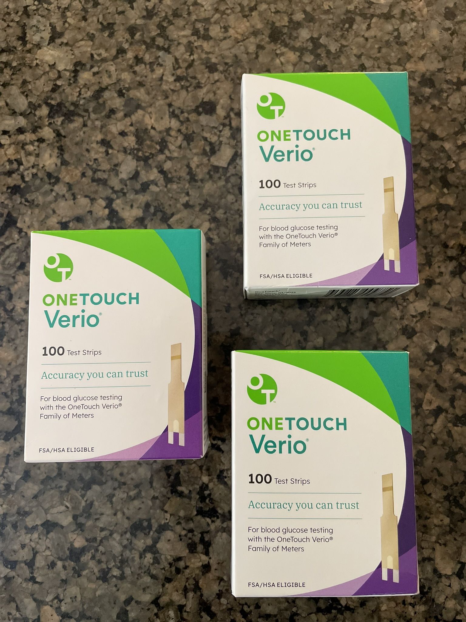 One Touch Verio Strips