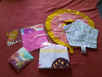 Birthday Decoration Donut Grow Up