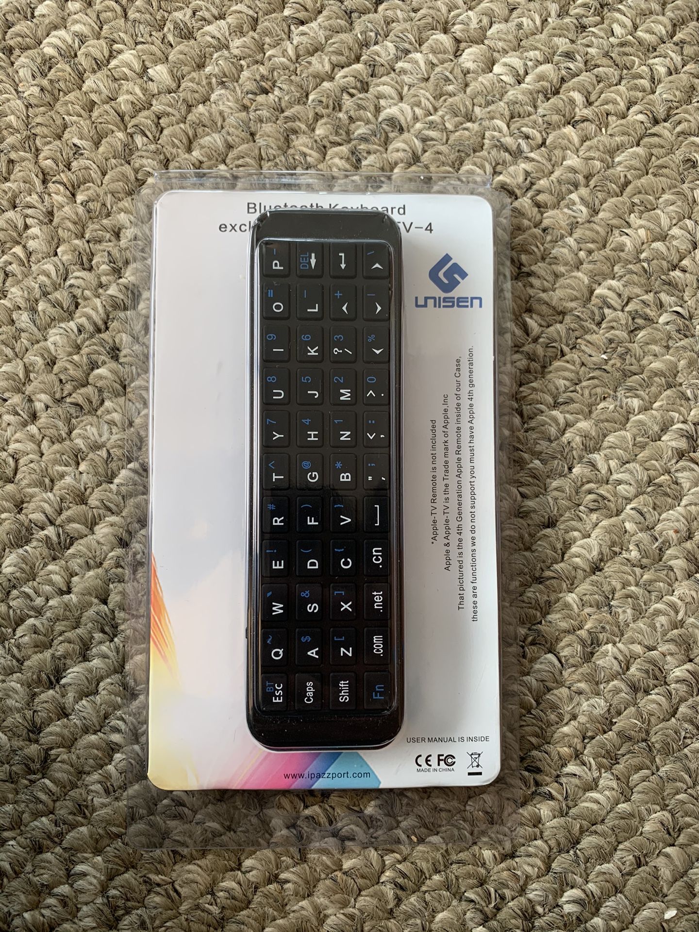 Apple TV - 4 Bluetooth remote w keypad