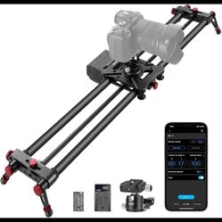 NEEWER ER1 120cm Wireless Motorized Carbon Fiber Camera Slider