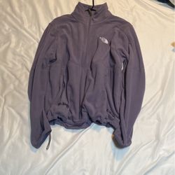 Purple North Face Fleece