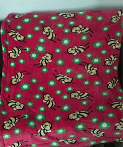 Double sided bee blanket 48’X42’