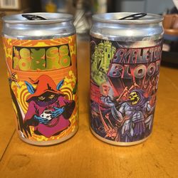 He-man Coffee Cans X2 Masters Of The Universe