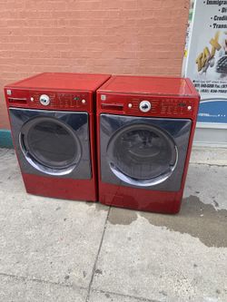Set de lavadora y secadora de gas 27” kenmore