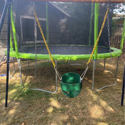 Childs swing and A frame stand 