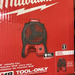 Milwaukee new fan 18M