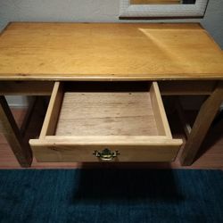 Wood Console Table