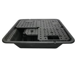 Little Giant 44-Inch Disappearing Water Fountain Basin, Supports Up to 3,000 lbs.