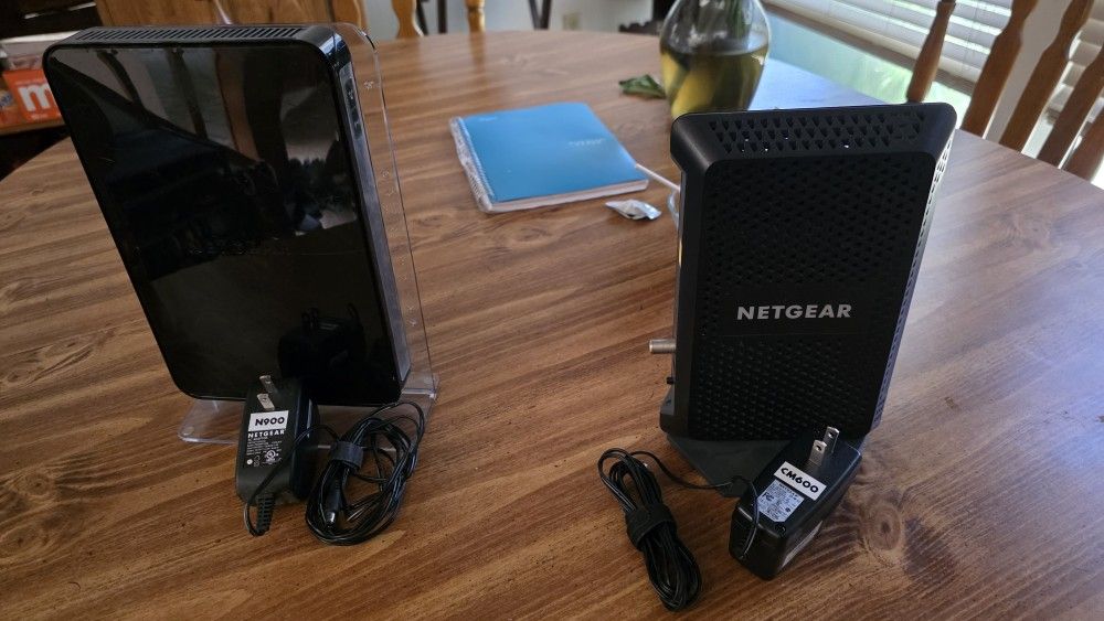 Netgear N900 Router & Netgear CM600 Modem