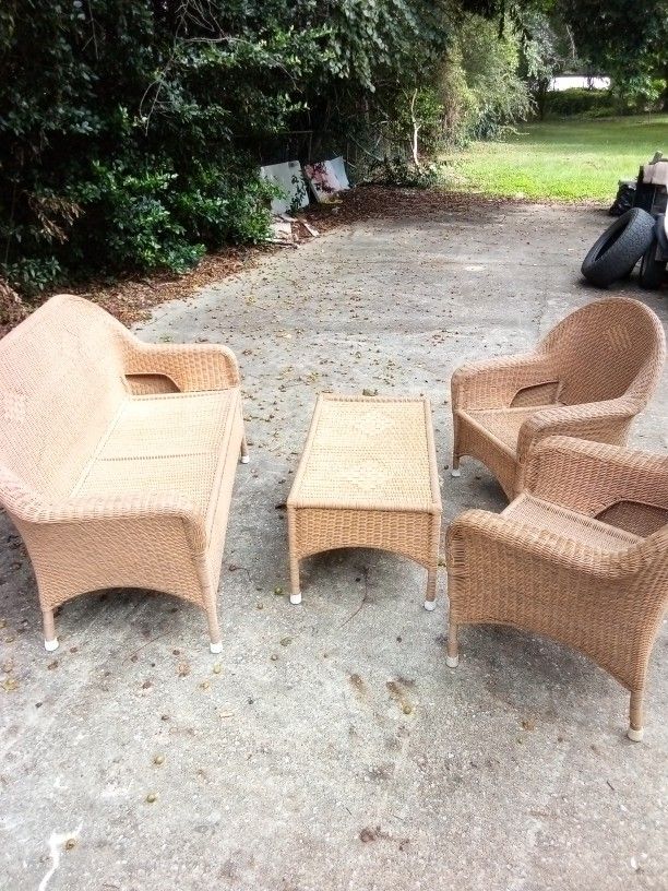 Wicker Patio Set