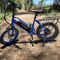 Pedego Element Electric Bike w/ Rear Rack and Tannus Tire Liner