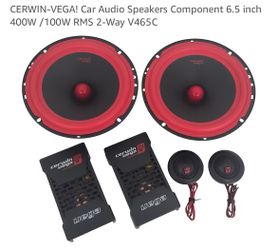 CERWIN-VEGA! Car Audio Tweeters and Crossovers ONLY