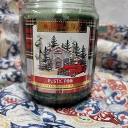 Rustic Pine Scented Candle