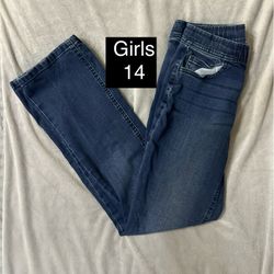 Girls Boot Cut Jean 14