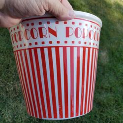 Ceramic Popcorn  Bowl