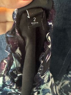 Women's Size 2 Printed dress