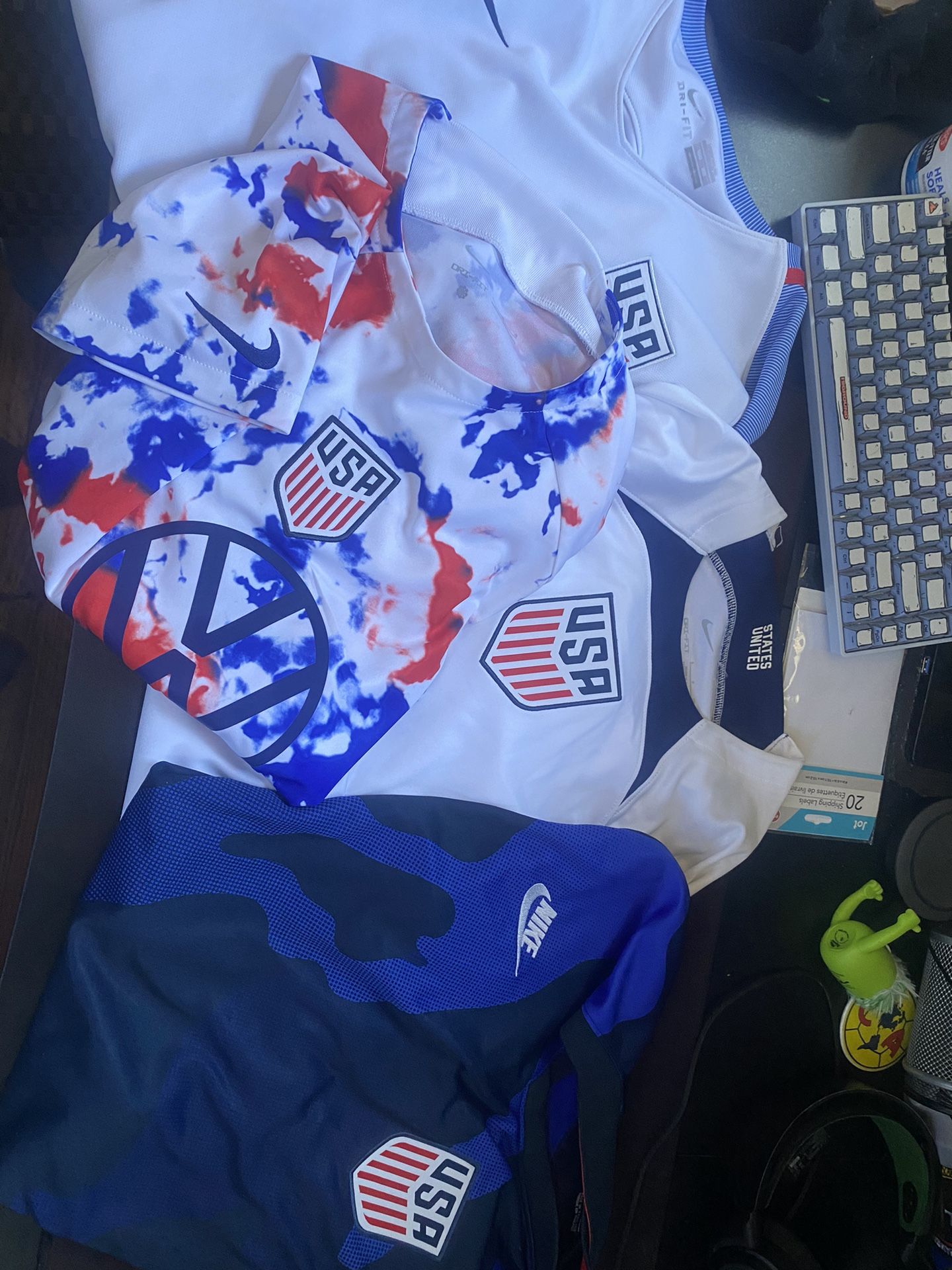 USA Soccer Jersey Lot