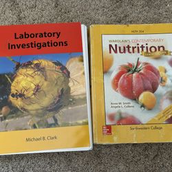 Southwestern College BIO 101 & HLTH 204 Textbooks