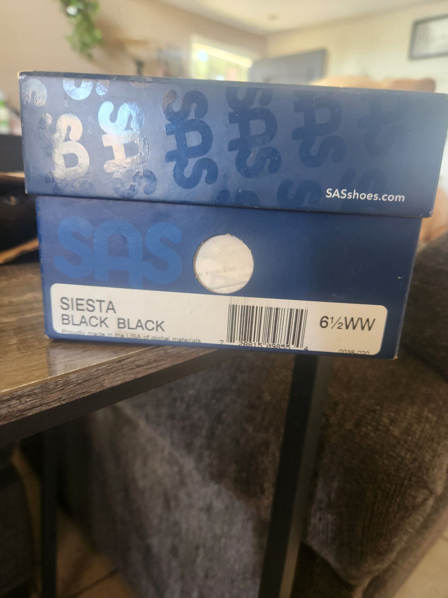 SAS black Siesta shoes