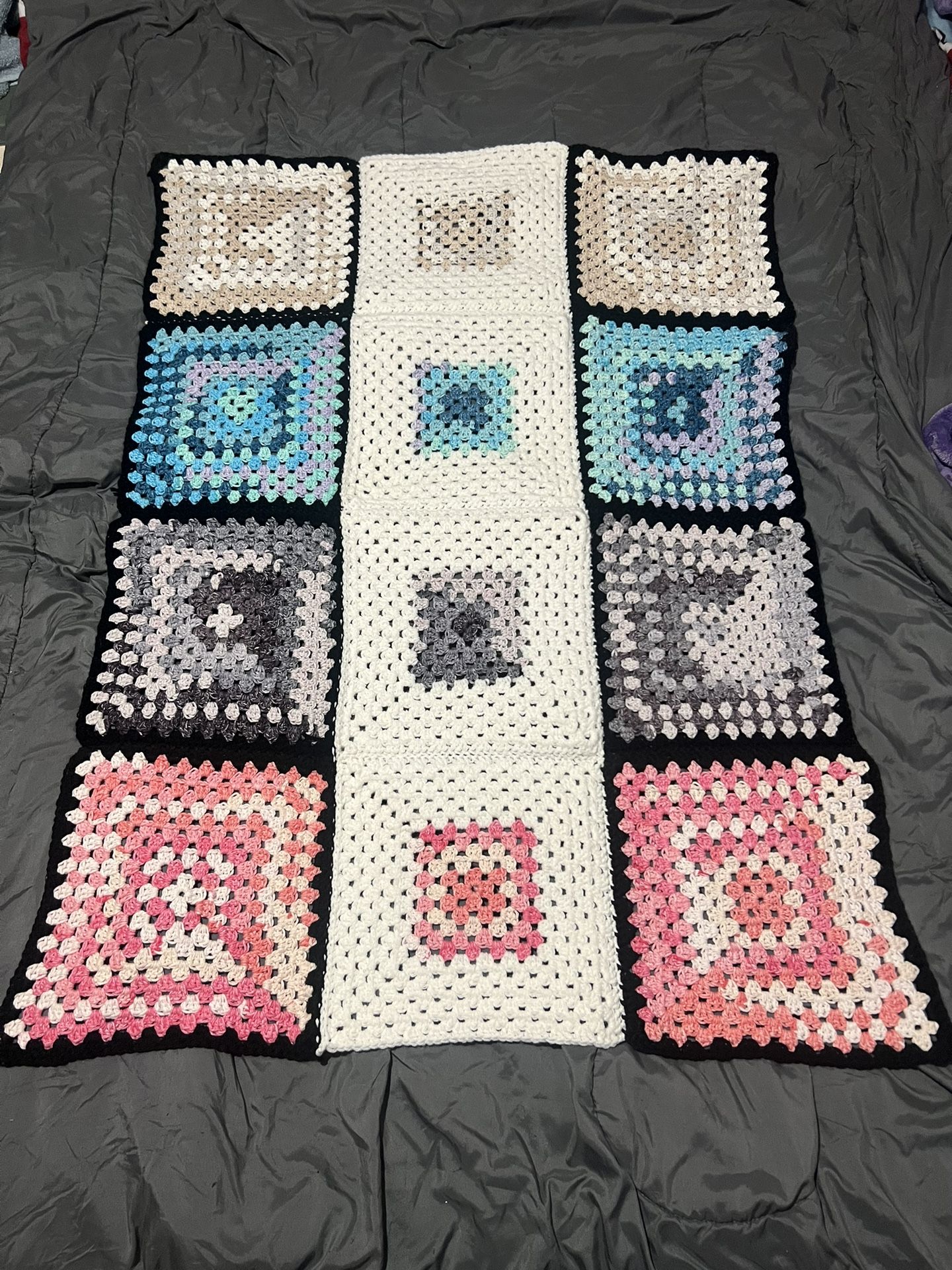 Lap Size Crochet Blanket