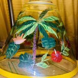 Tropical  Tea Light Lamp Shades 