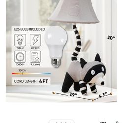 Racoon Kids Lamp 