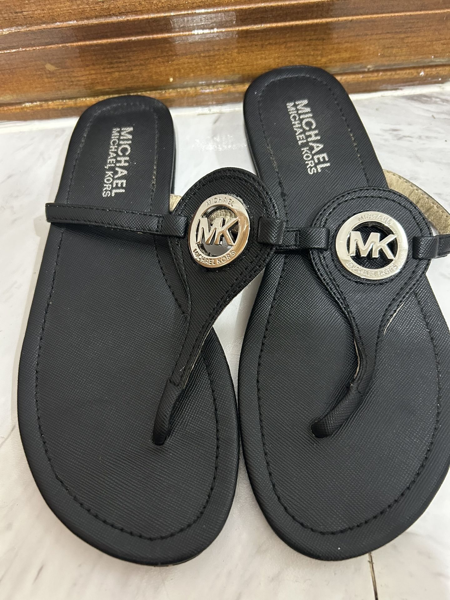 Michael Kors. Black Sandals Size 6