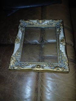 Vintage Ornate Wooden Frame 11" X 13" For 8" X 10" Photo Insert