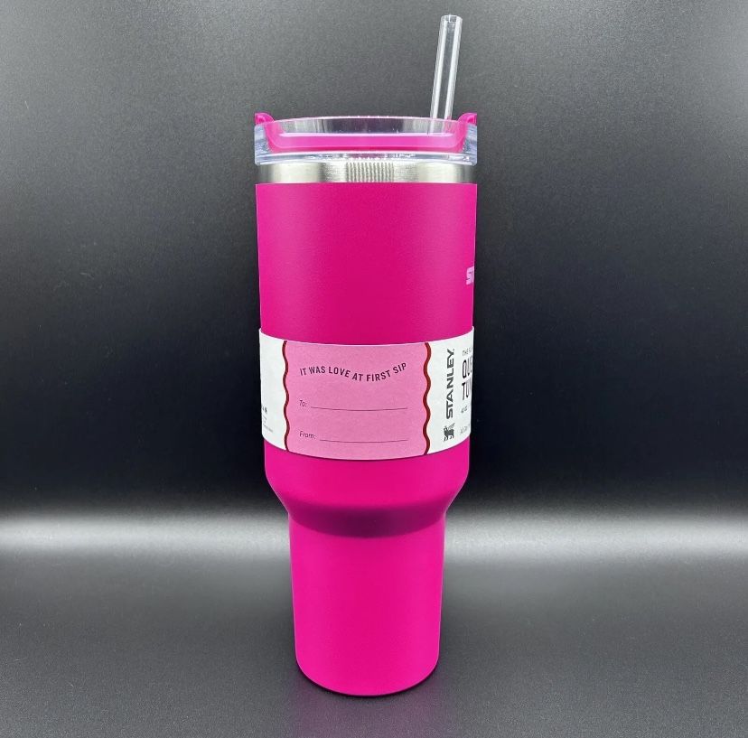 Cosmo Pink Red Valentine's Day Stanley Cup Target Exclusive Tumbler