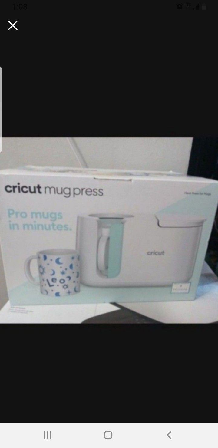 Cricut mug press new In Box