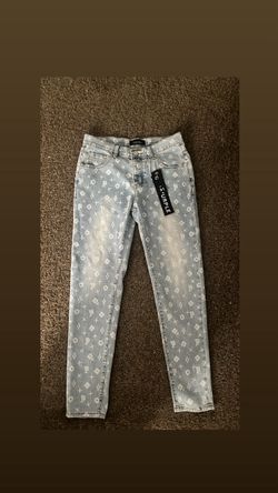Purple Brand Monogram Light indigo Denim Jeans Size 31.
