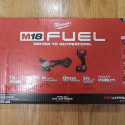 Milwaukee M18 Fuel 2 Tool Combo Kit 