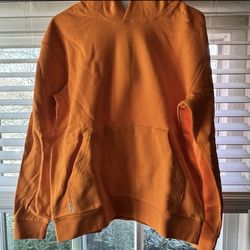 Midnight Organic Men's  1991 Orange Hoodie Medium Larry June  Authentic Limited
