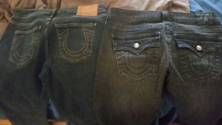 2 pair of True religion Size 29