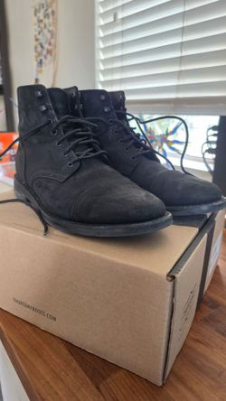 Thursday Boot Company Black Matte Captain Boots