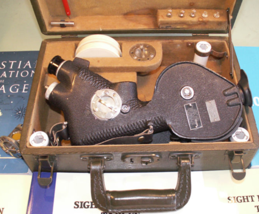 Link A-12 Aircraft Bubble Sextant (WWII)