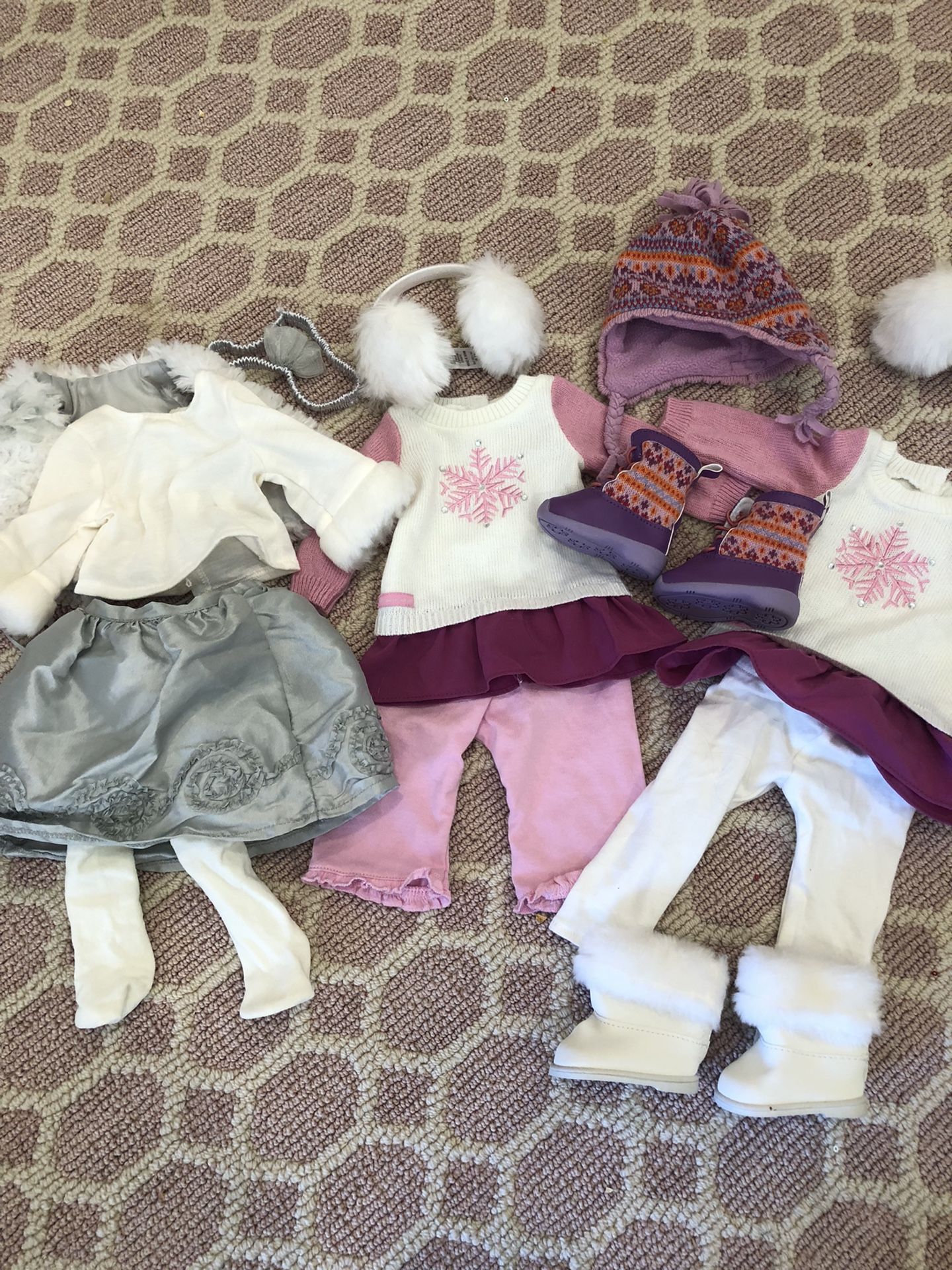 American girl doll winter clothes