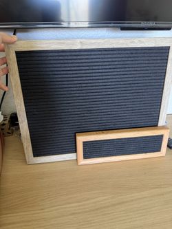 Message Boards With Letters Decor