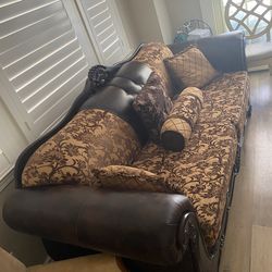 Brand new couch real leather
