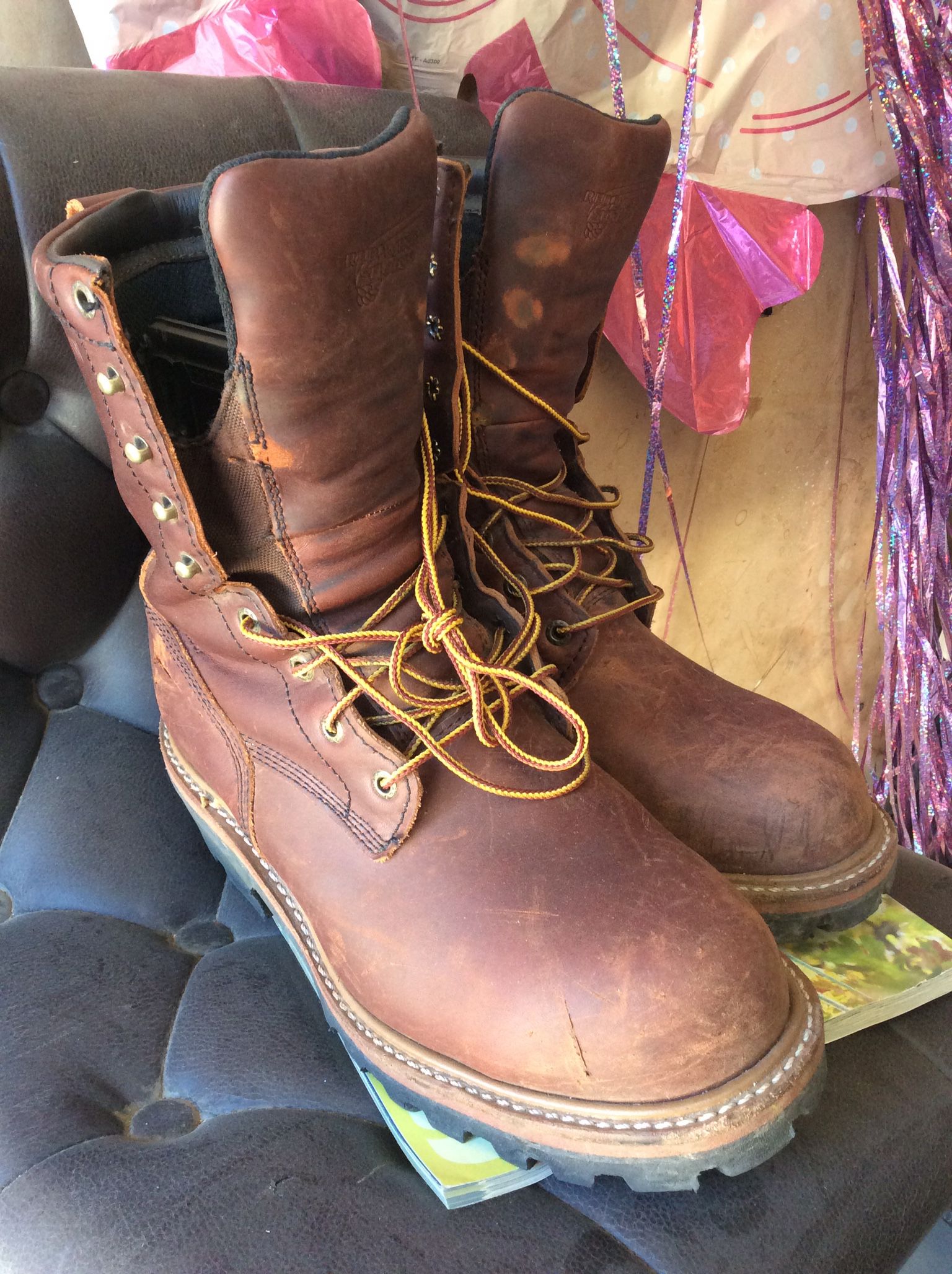 Red Wing Non Steel Boots