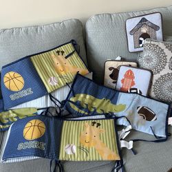 Baby Bumper Set With 3 Pictures